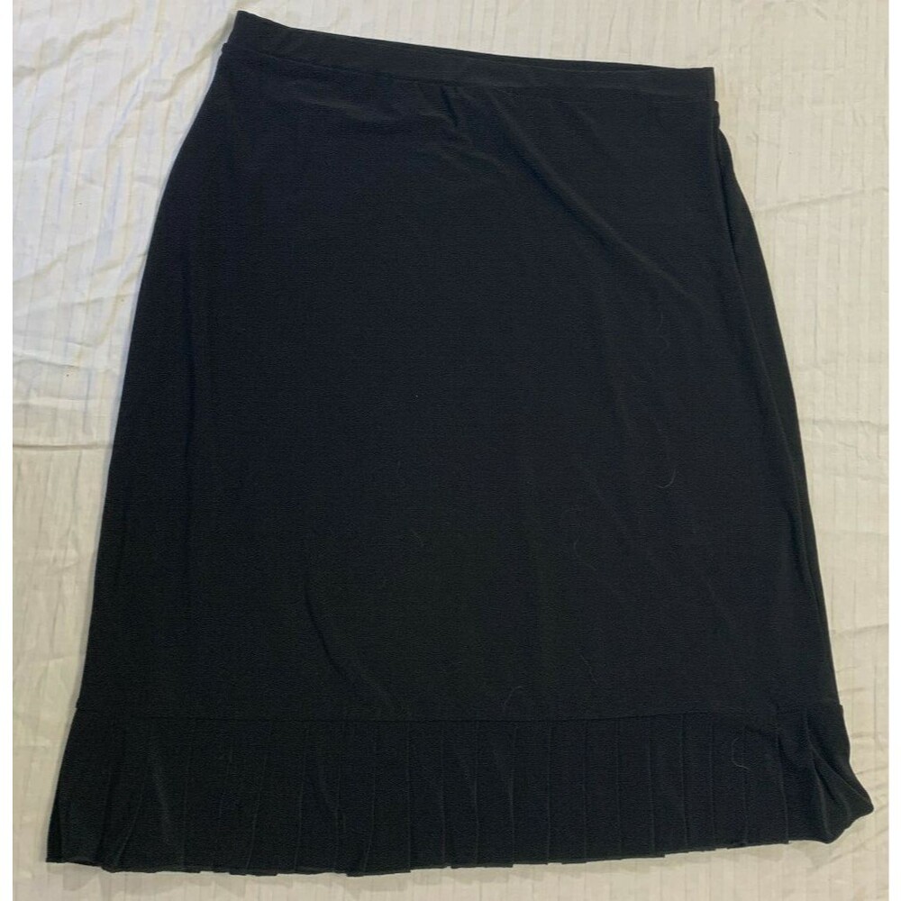 SUSAN LAWRENCE WOMENS PULL ON SKIRT SIZE L
